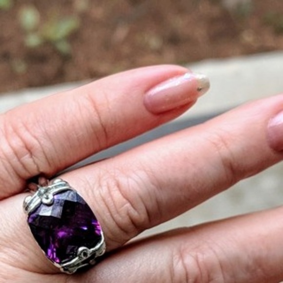 Amethyst ring - Picture 3 of 5